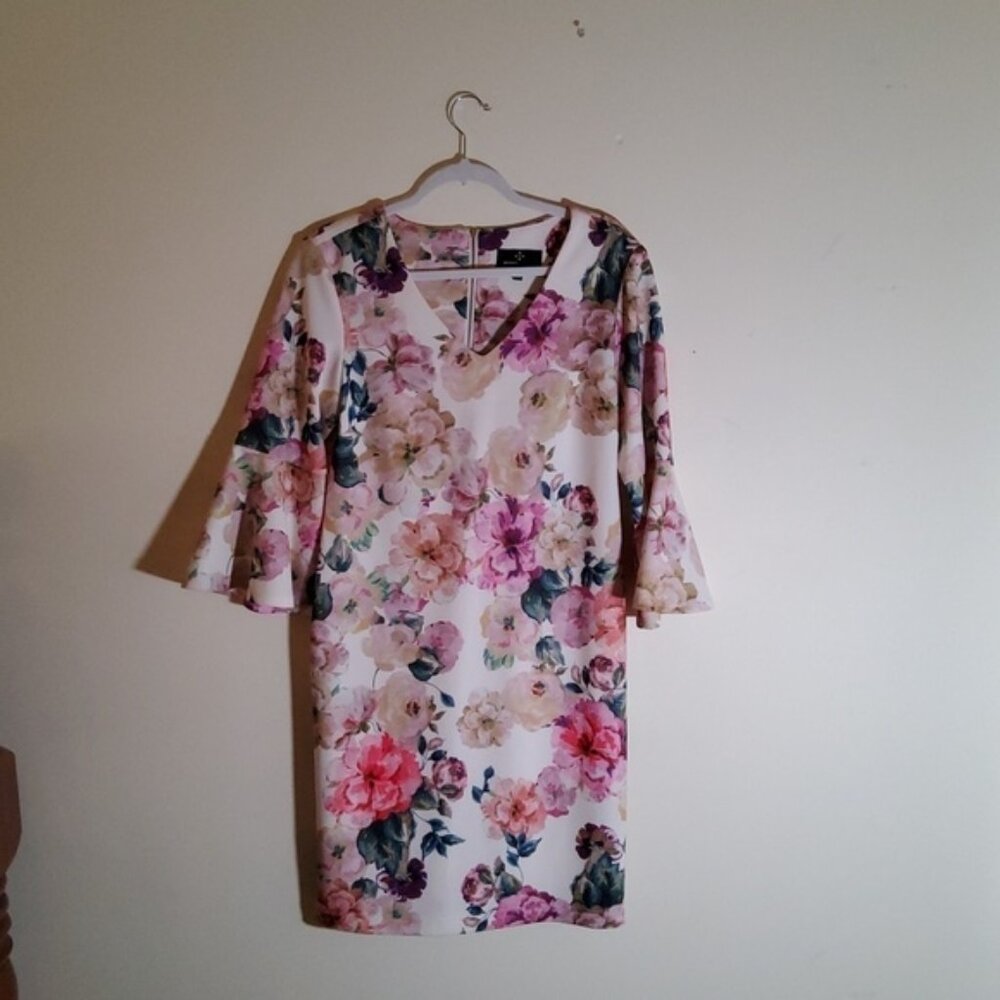 Ronni Nicole Size 8 Floral Women's Dress